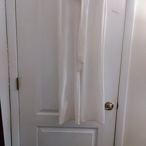 Windsor - Elegant White Maxi Pants, size Small